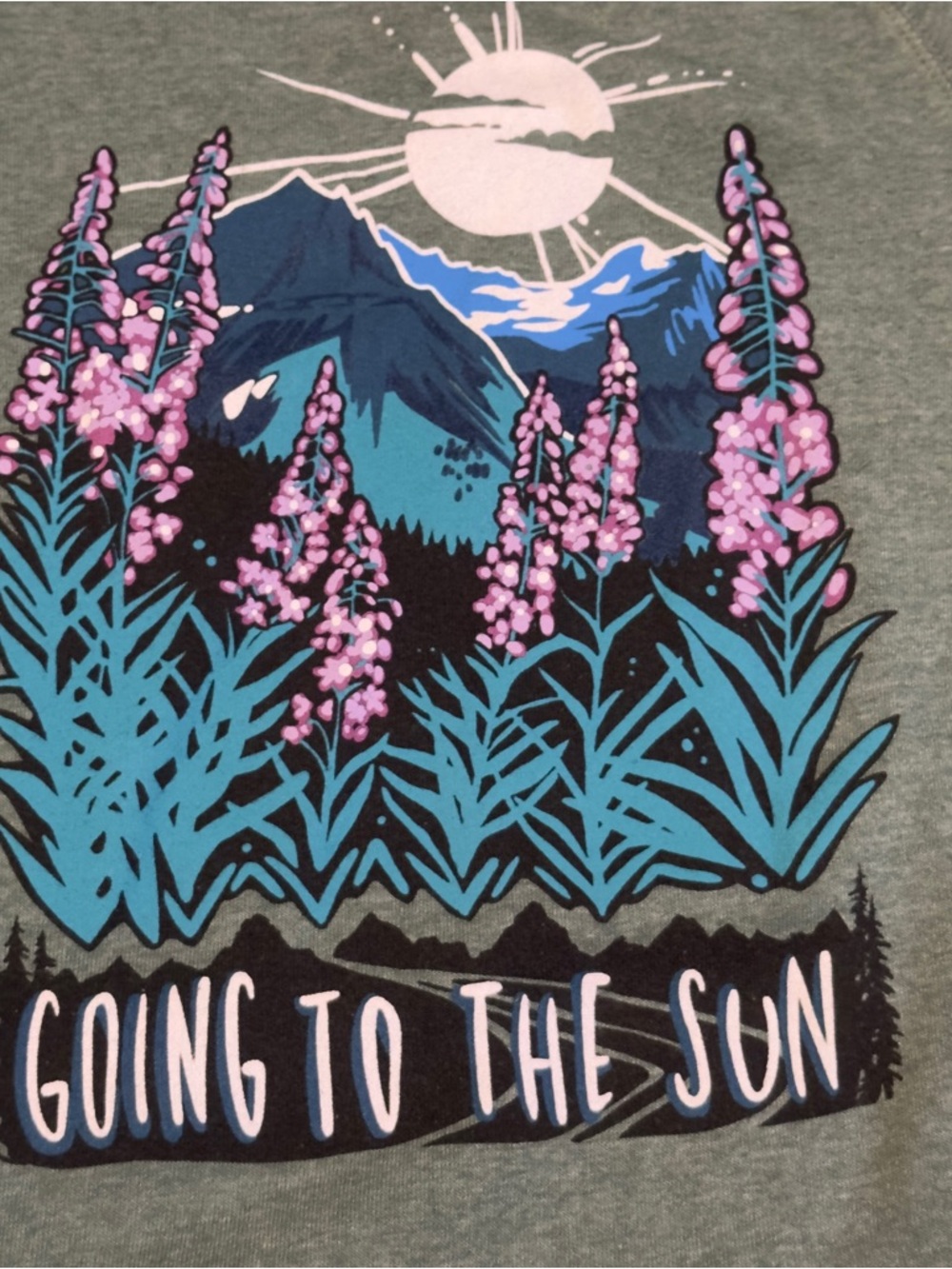 Rachel Pohl “Going to the Sun” Sweatshirt - Picture 2 of 6